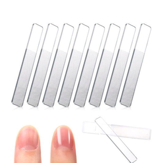 Limes à ongles nano cristal (Pack de 8)