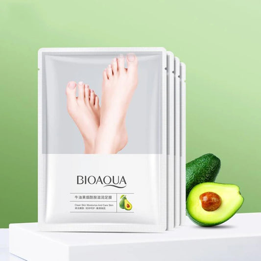 Masque chaussettes exfoliant à l'avocat BIOAQUA